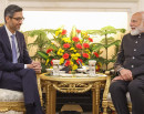 Modi Meets Google CEO Sundar Pichai_img