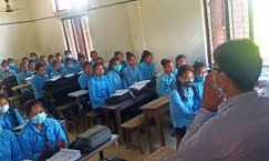 Classes in Tharu language in Barbardia Municipality schools