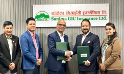 Right Share Issue Management Agreement signed between Sanima GIC Insurance Limited and Citizens Capital Limited