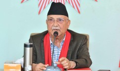 Prime Minister Oli insists on collective efforts to promote universal suffrage