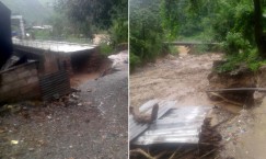 Flood sweeps away culvert, transport halts along Prithvi Highway
