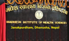 Madhes Institute of Health Sciences commences MBBS classes