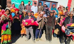 Nabil Bank Distributes Blankets in Jajarkot and Rukum West