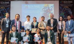 Team Gautam Buddha Wins Second Place for Nepal at AI for Good Robotics Challenge in Geneva