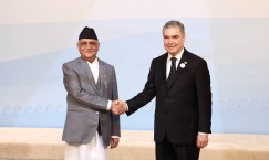 Prime Minister Oli Attends Opening Ceremony of Third LLDC Conference in Turkmenistan Kathmandu