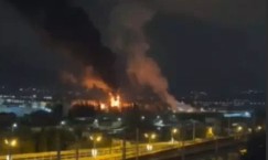 Ukraine Launches Drone Attack on Russian Oil Depot in Sochi