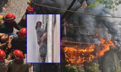 Massive Fire Breaks Out at Delhi Hotel