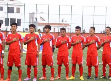 Members of the Nepali football team will receive Rs 500K cash prizes