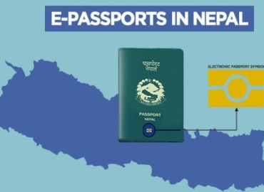 Nepal government has started issuing e-passports
