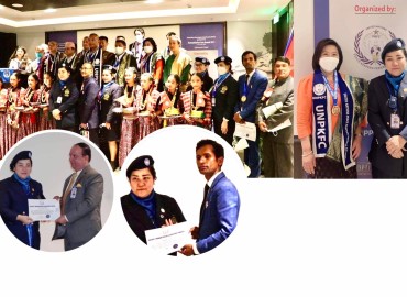 Distinguished personalities from different countries including Nepal honored with UNPKFC Humanitarian Award