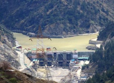 Construction of Arun III Power House has been stalled for a week