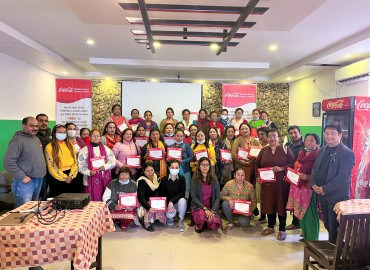 Coca-Cola Nepal Embarks on Providing Training to 1000 Women Across its Value Chain