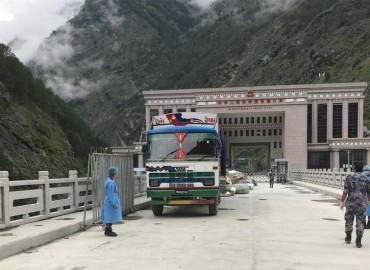 Imports from Rasuwagadhi checkpoint have increased