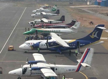 CAAN decides not to allow domestic flights to operate unless weather is clear