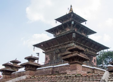 Devotees thronging at Taleju Bhawani temple on Mahanawami