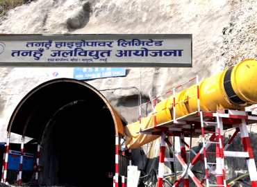 Construction of 140 megawatt Tanahun hydropower project continues during festival