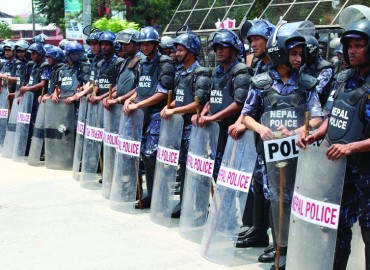 5,779 security personnel mobilized in Kathmandu for election
