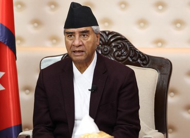 Nepal’s peace process could be globally exemplary: NC President Deuba