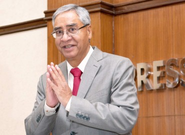 Sher Bahadur Deuba elected as the leader of NC Parliamentary Party