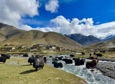 8,000 tourists visit Manang in four months