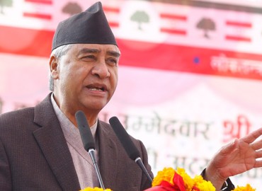 NC president Deuba grieves Basnet’s demise