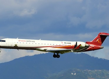When Shree Airlines returns Kathmandu after flying 50 miles