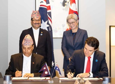 Nepal, Australia sign Trade and Investment Framework Agreement