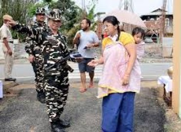 Some voters in northeast India go back to the polls after violence disrupts first day of election