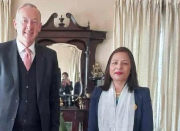 Foreign Secretary Lamsal pays courtesy call on UN Secretary-General