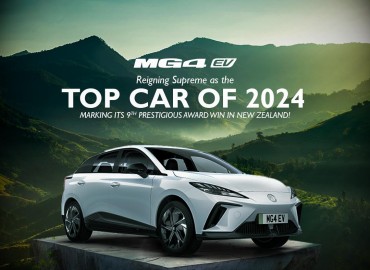 MG 4 EV Takes “The Overall Top Car of 2024” Title