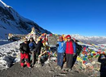 Domestic tourist dies of altitude sickness at Thorangla Pass
