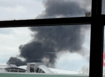 Sourya Airlines Plane Crashes at Tribhuvan International Airport