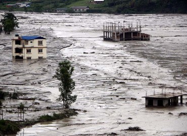 70 people lost their lives because of flood and landslide, five went missing