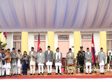 Newly-appointed 19 ministers sworn in