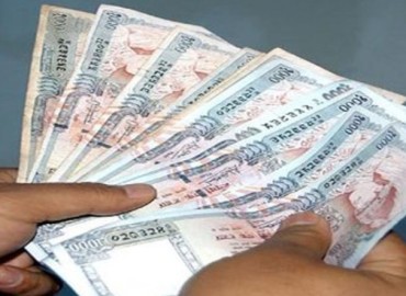 Financial aid to landslide survivors