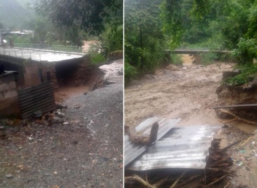 Flood sweeps away culvert, transport halts along Prithvi Highway