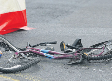 Cyclist killed in road accident