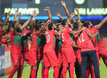 Team Maldives lands in Nepal to play SAFF Championship