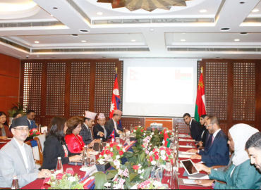 Foreign Affairs Minister Dr Rana and her Omani counterpart hold bilateral meeting