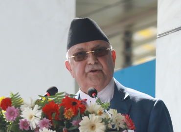 PM Oli extends Laxmipuja best wishes