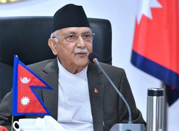 PM Oli vows to resist unlawful activities