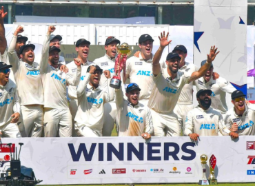 New Zealand Wins 3rd Test by 25 Runs to Sweep Series Against India 3-0