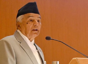 President Paudel addresses High-Level Event on Advancing Mountain Agenda under COP29