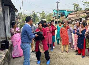 Improved stoves distributed to 950 disadvantaged families