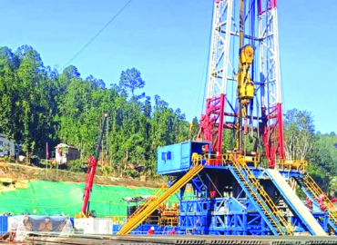 Petroleum exploration in Dailekh progresses; merely 70 meters of drilling left