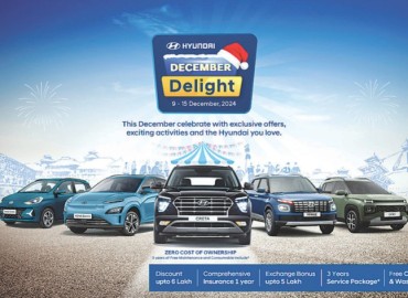 Hyundai Launches ‘December Delight’ Offer with Discounts Up to NPR 600,000