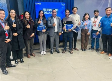 Yamaha’s Regional Sales Skills Contest Concludes in Kathmandu