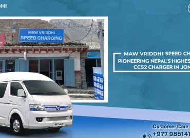 MAW Vriddhi Speed Chargers Installs Nepal’s Highest Altitude CCS2 EV Charging Station in Jomsom