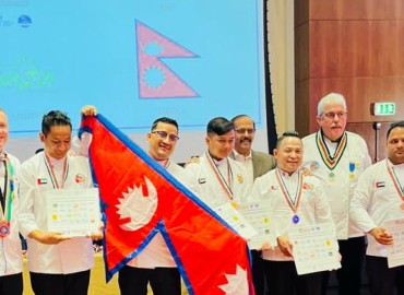 Nepal Wins Bronze at 28th Emirates International Salon Culinaire, Showcasing Rich Culinary Heritage