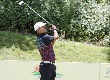 Rahul Biswakarma Takes Lead After Third Round of Surya Nepal Premier Golf Championship